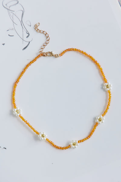 Titian Necklace Orange