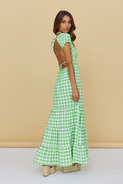 Love Is Yours Maxi Dress Green