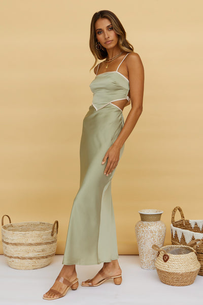 Love And Trust Maxi Dress Sage