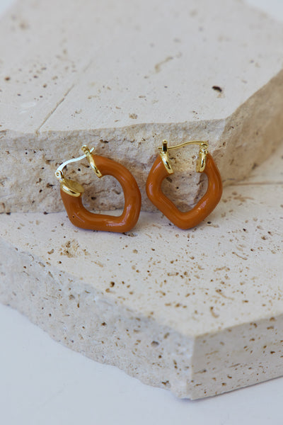Sandstorm Earrings Gold