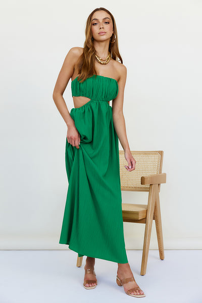 Delphina Maxi Dress Green