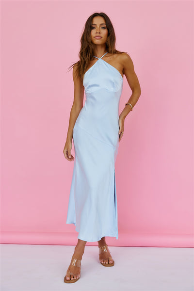 Desert Plains Maxi Dress Blue