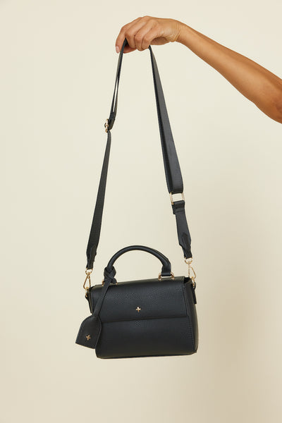 PETA + JAIN Hadid Bag Black Pebble