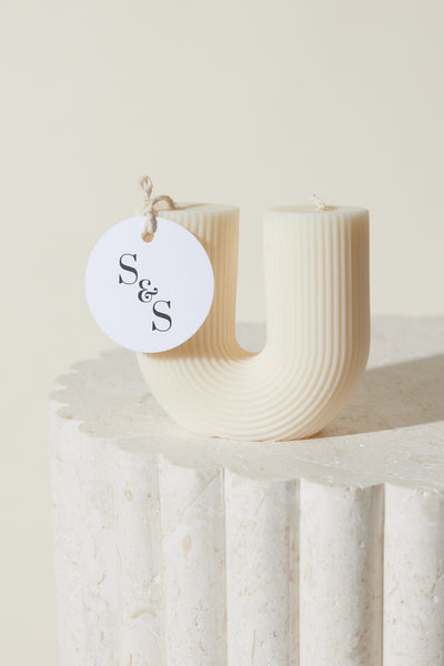 SUMMER & SPADE Ryder Candle White