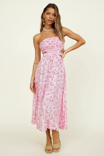 Forever Dreaming Maxi Dress Pink