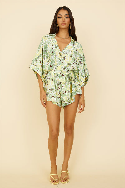 See The Good Playsuit Green