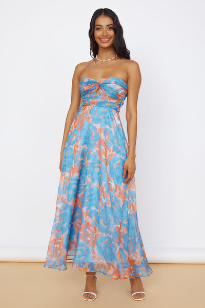 Summer Hope Maxi Dress Blue