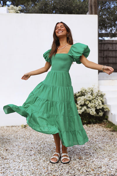 Adela Maxi Dress Green