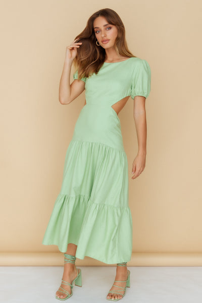 See You Again Maxi Dress Green