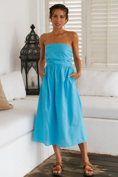 Lorelai Maxi Dress Blue