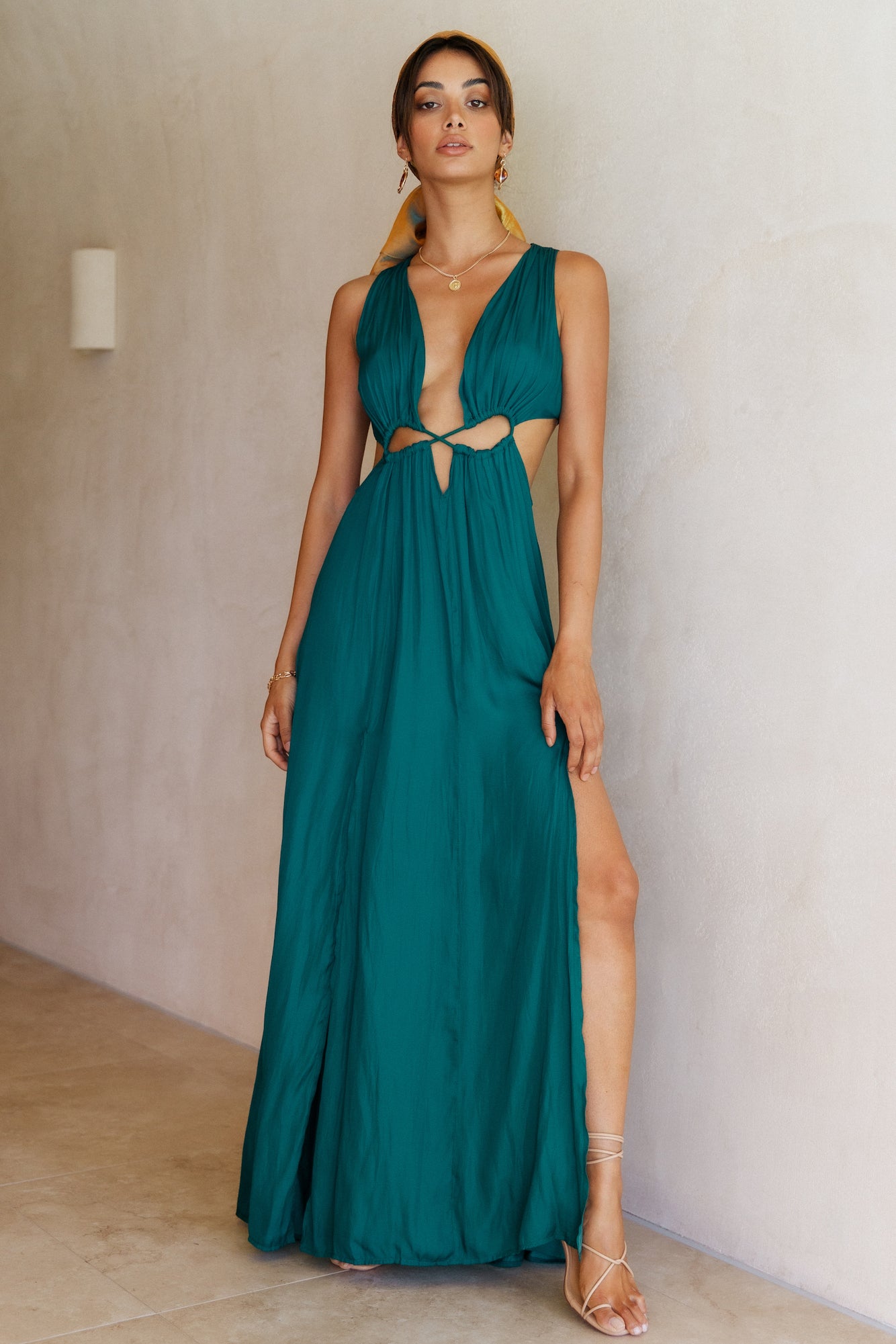 HELLO MOLLY Since I Met You Maxi Dress Green | Fortunate One HELLO MOLLY Since I Met You Maxi Dress Green | Fortunate One