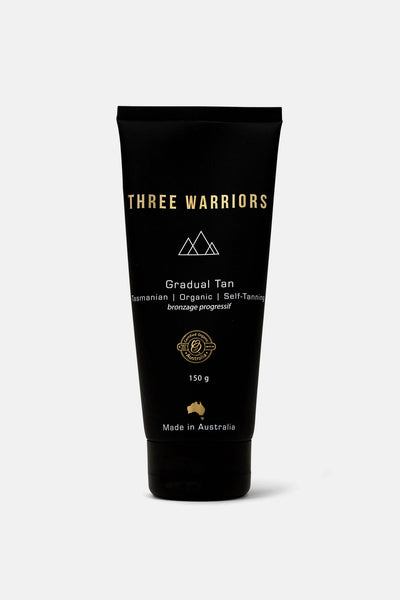 THREE WARRIORS Gradual Tan 150g