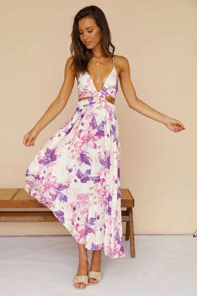 Friday I'm In Love Maxi Dress Purple