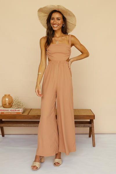 Evergarden Jumpsuit Tan