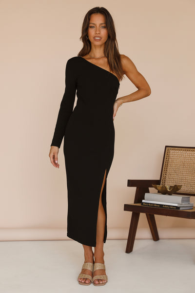 Days Without You Maxi Dress Black