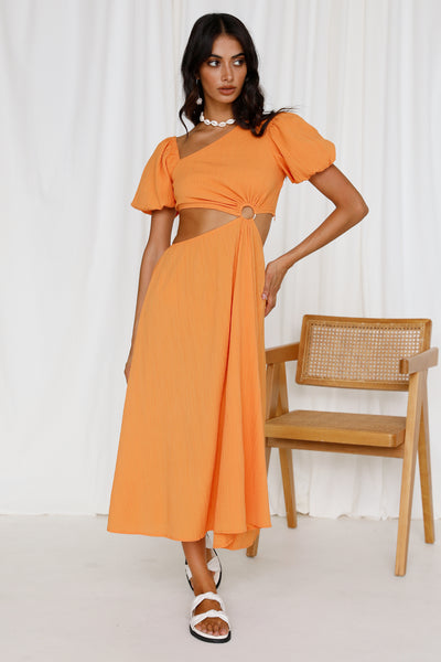 Scent Of Jasmine Maxi Dress Orange