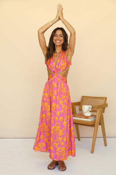 Kisses In The Sunset Maxi Dress
