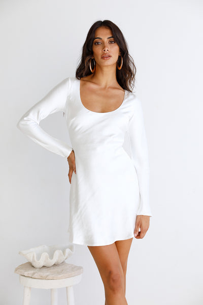 Loren Dress White