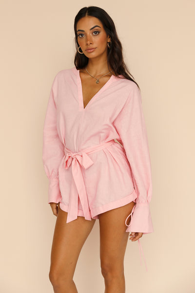 Free Mind Playsuit Pink