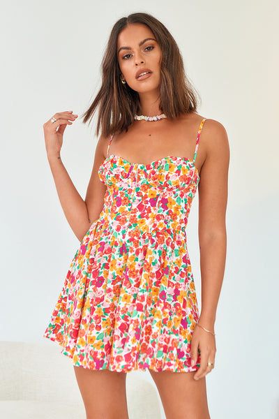 Fate Of Summer Playsuit Floral
