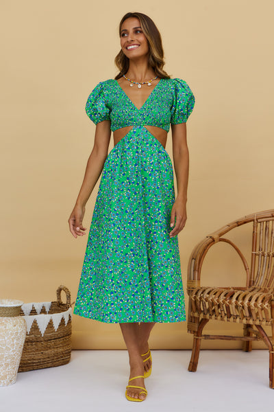 Jasmine Tea Maxi Dress