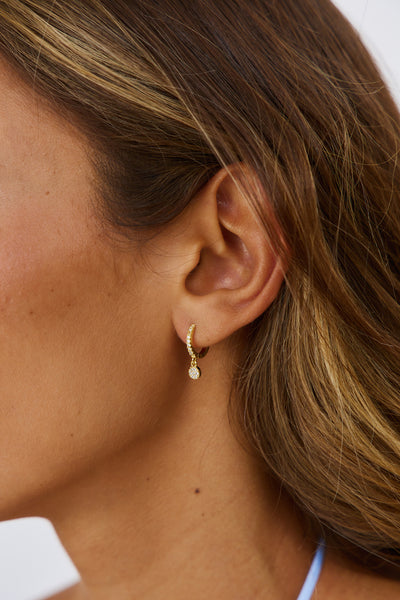 Come Over Earrings Gold