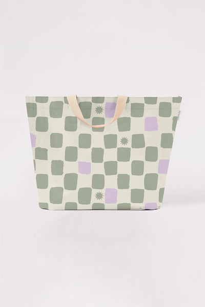 SUNNYLIFE Carryall Bag Checkerboard