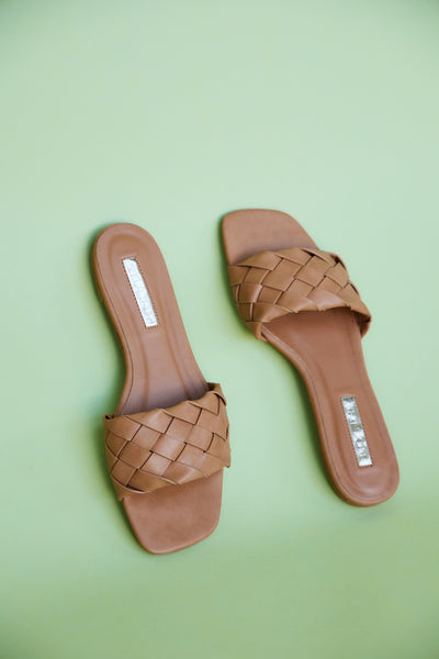 BILLINI Alessi Slides Sugar Brown