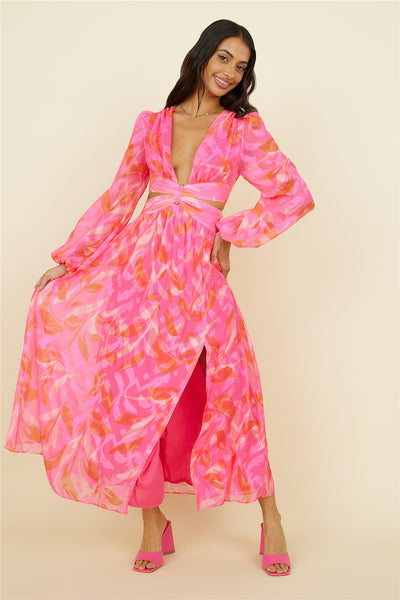 Angel City Maxi Dress Pink