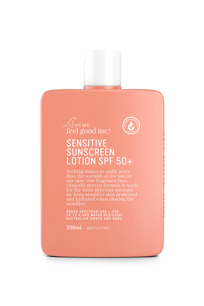 We Are Feel Good Inc. Sensitive Sunscreen Lotion SPF 50+ 200ml