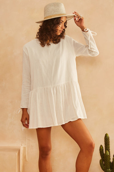 Paloma Dress White