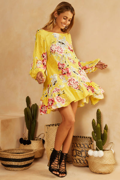 Khalo Dress Yellow