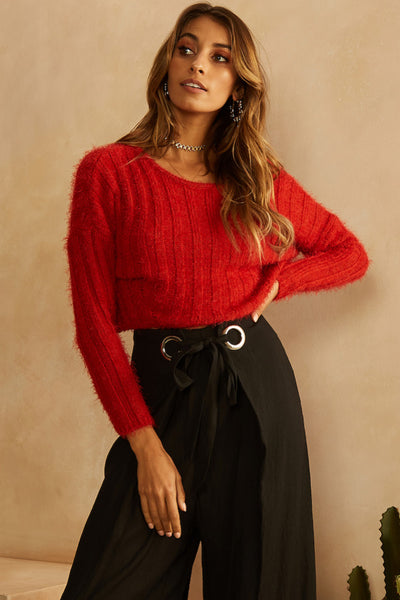 Earthly Delights Knit Red