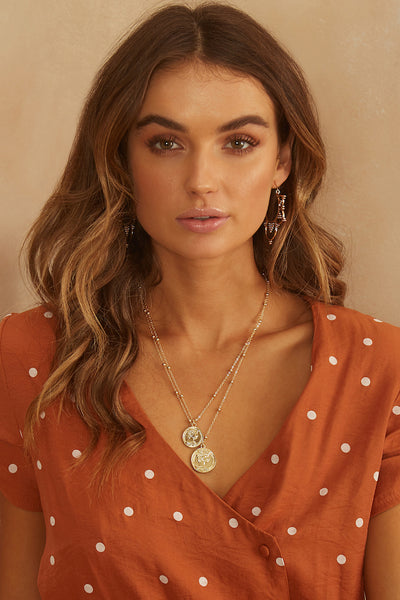 Be About You Necklace Gold