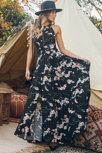 Sky's The Limit Maxi Dress Black