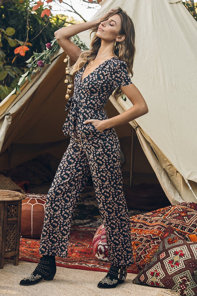 Full Moon Fever Jumpsuit Navy