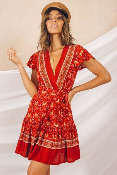 Tahquitz Dress Red