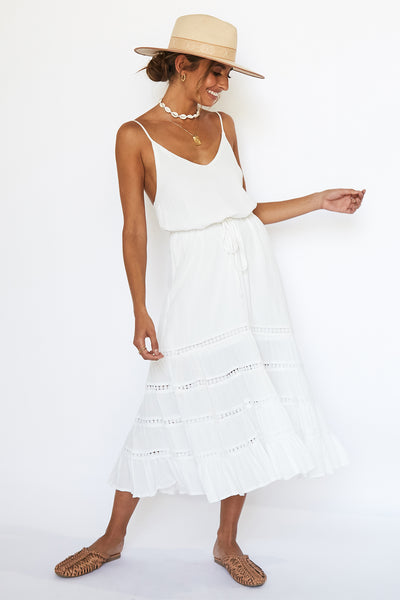 Formentera Midi Dress White