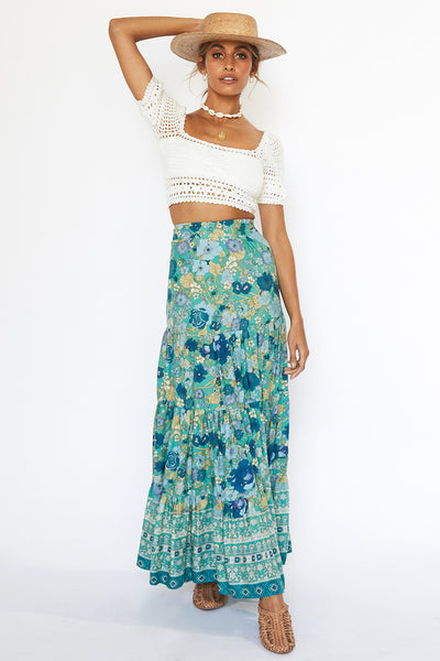 Arty Wonderland Maxi Skirt