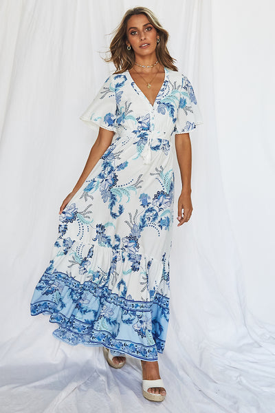 Porcelain Maxi Dress