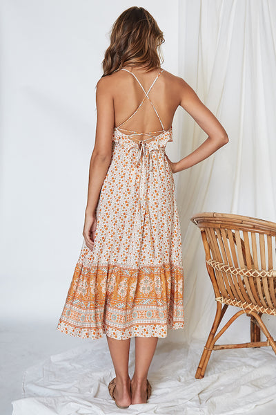 Under The Sun Midi Dress