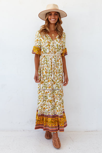 Paradise Rue Maxi Dress