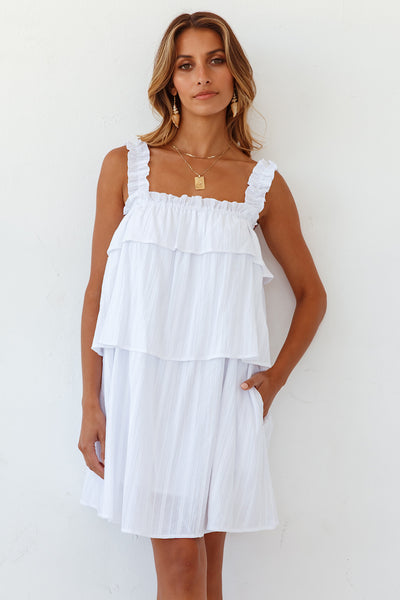 Gypsy Queen Dress White