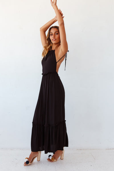 The Eve Maxi Dress Black