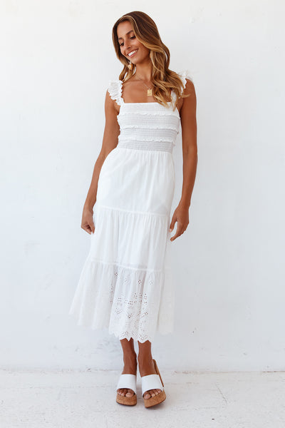 Daystar Midi Dress White