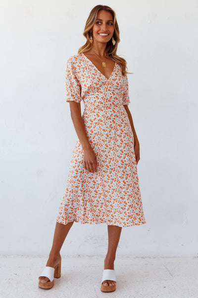 Sunkissed Promises Midi Dress