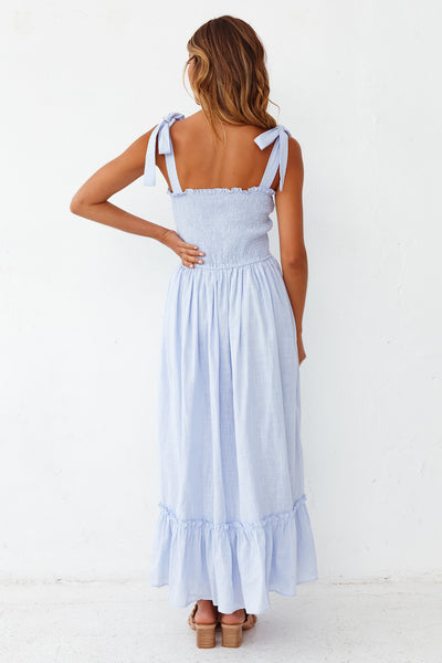 Spinel Maxi Dress Blue