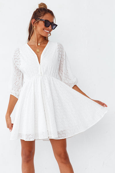 Amor Fati Dress White