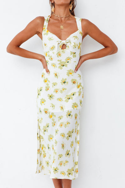 June Blooms Midi Dress