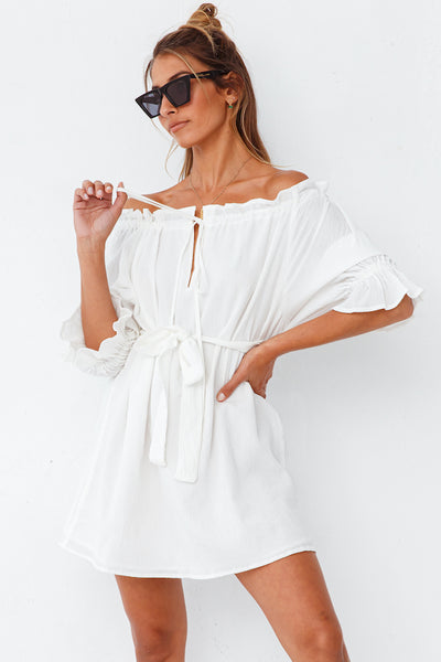 Lunar Lovers Dress White